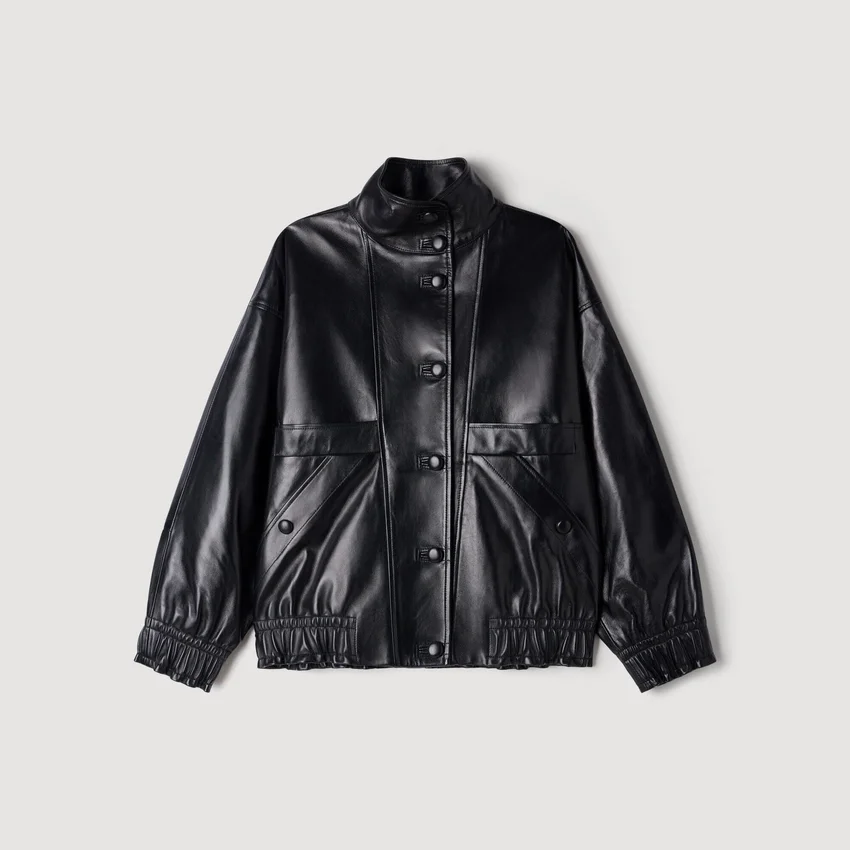 Oversized leather jacket Oversized leather jacket