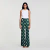 Paisley-print flowy trousers Paisley-print flowy trousers