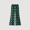 Paisley-print flowy trousers Paisley-print flowy trousers