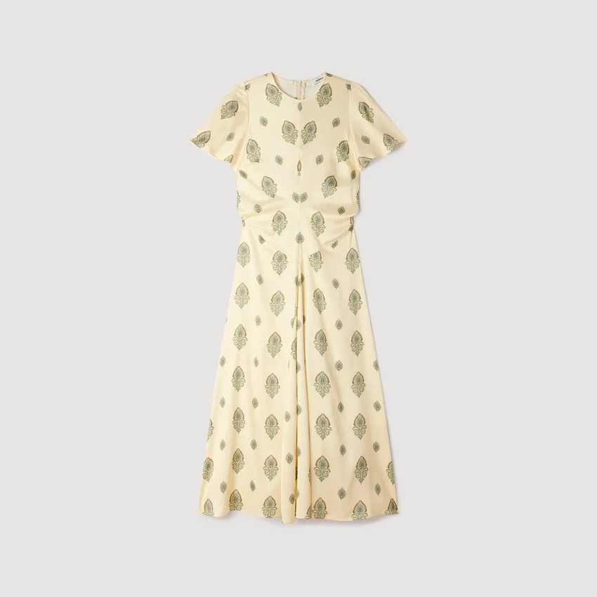 Paisley print midi dress Paisley print midi dress