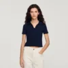Pearl polo collar Pearl polo collar