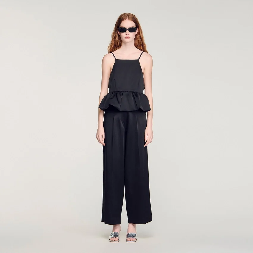 Peplum crop top Peplum crop top