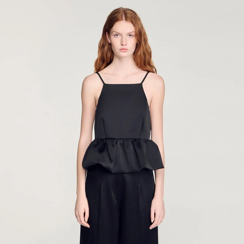Peplum crop top Peplum crop top
