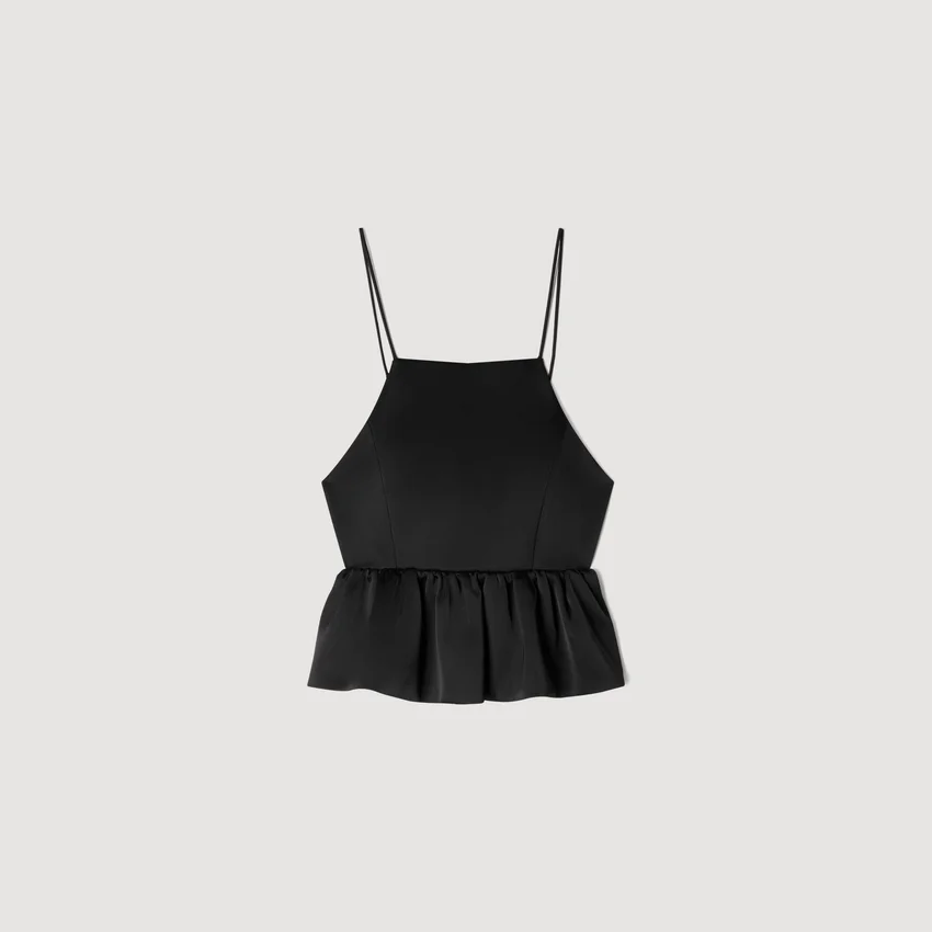 Peplum crop top Peplum crop top