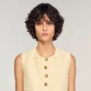 Pleated crop top Pleated crop top