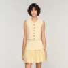 Pleated crop top Pleated crop top
