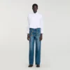 Pleated cropped shirt Pleated cropped shirt