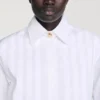 Pleated cropped shirt Pleated cropped shirt