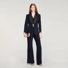Pocket detail trousers