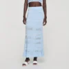 Pointelle knit maxi skirt Pointelle knit maxi skirt
