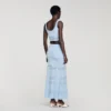 Pointelle knit maxi skirt Pointelle knit maxi skirt