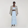 Pointelle knit maxi skirt Pointelle knit maxi skirt