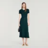Pointelle knit midi dress Pointelle knit midi dress
