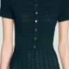 Pointelle knit midi dress Pointelle knit midi dress