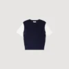 Pointelle knit sweater Pointelle knit sweater