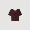 Pointelle knit top Pointelle knit top