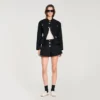 Press-stud flared shorts Press-stud flared shorts