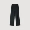 Pressed-crease suit trousers Pressed-crease suit trousers