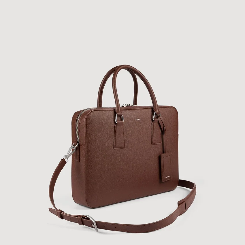 Reconstituted leather briefcase Reconstituted leather briefcase