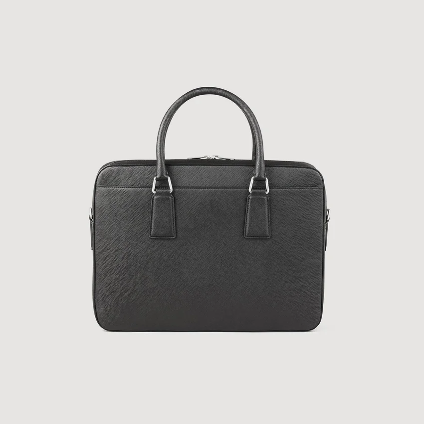 Reconstituted leather briefcase Reconstituted leather briefcase