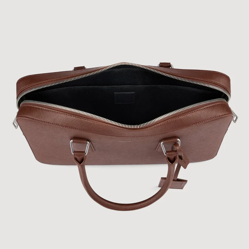 Reconstituted leather briefcase Reconstituted leather briefcase