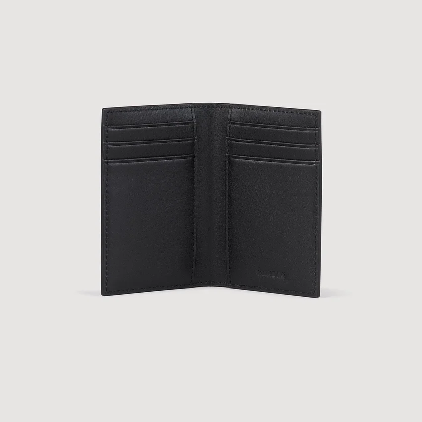Reconstituted leather leather wallet Reconstituted leather leather wallet