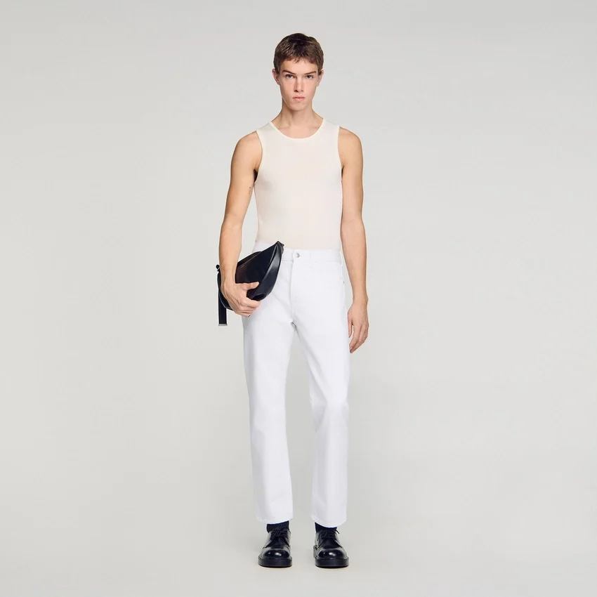 Regular raw jeans Regular raw jeans