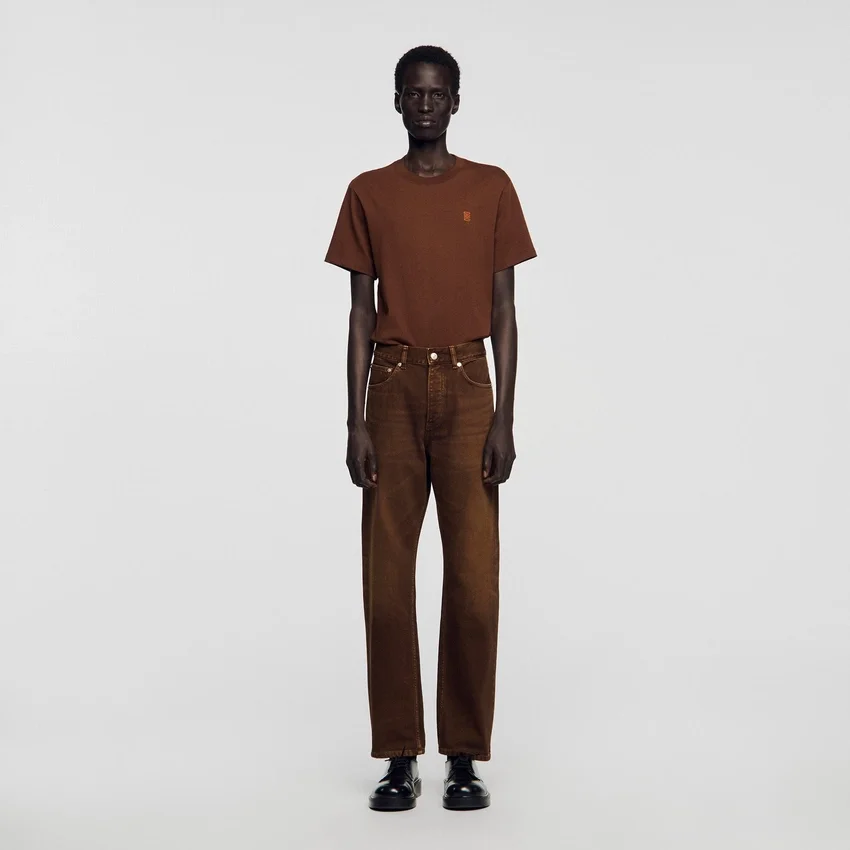 Regular washed-effect jeans Regular washed-effect jeans