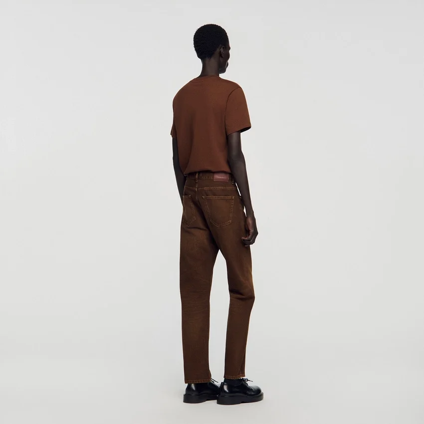 Regular washed-effect jeans Regular washed-effect jeans