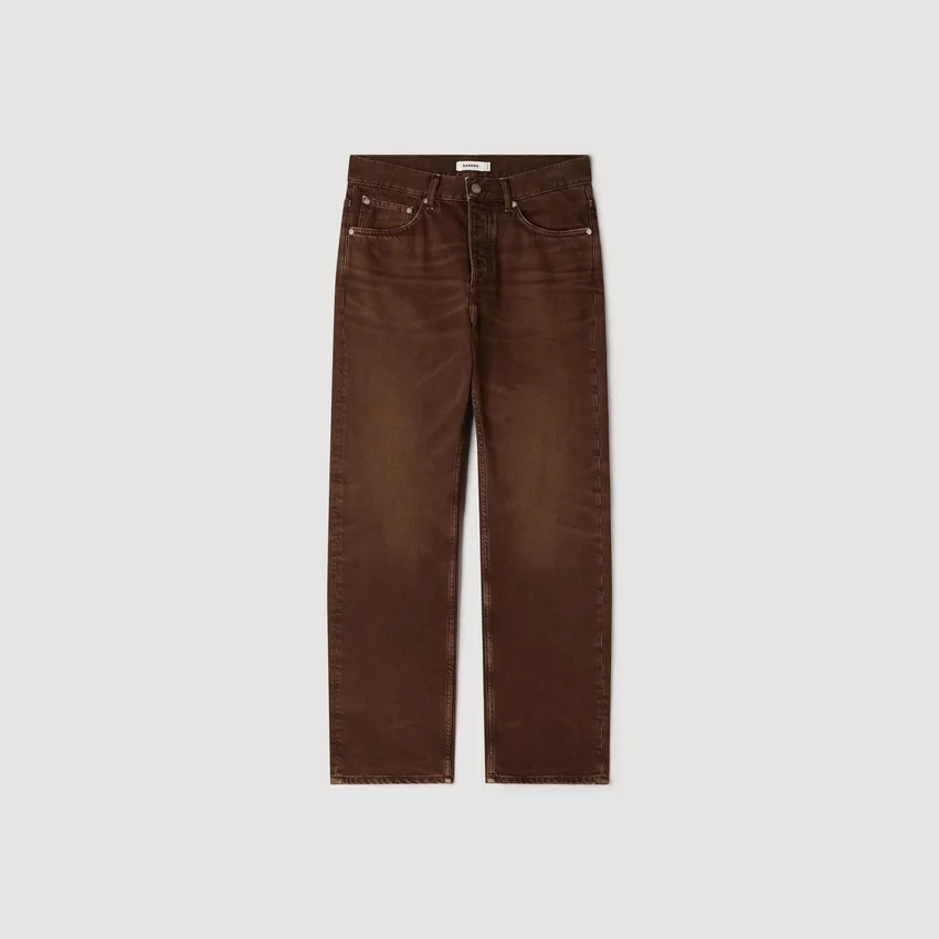 Regular washed-effect jeans Regular washed-effect jeans