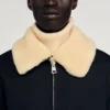 Removable collar aviator jacket Removable collar aviator jacket