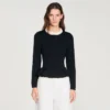 Removable collar peplum cardigan Removable collar peplum cardigan