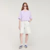 Rhinestone cropped T-shirt Rhinestone cropped T-shirt