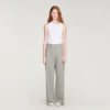Rhinestone-embellished jeans