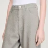 Rhinestone-embellished jeans