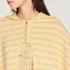 Rhinestone knit cape Rhinestone knit cape