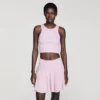 Rhinestone knit crop top Rhinestone knit crop top