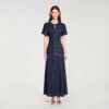 Rhinestone knit maxi dress Rhinestone knit maxi dress