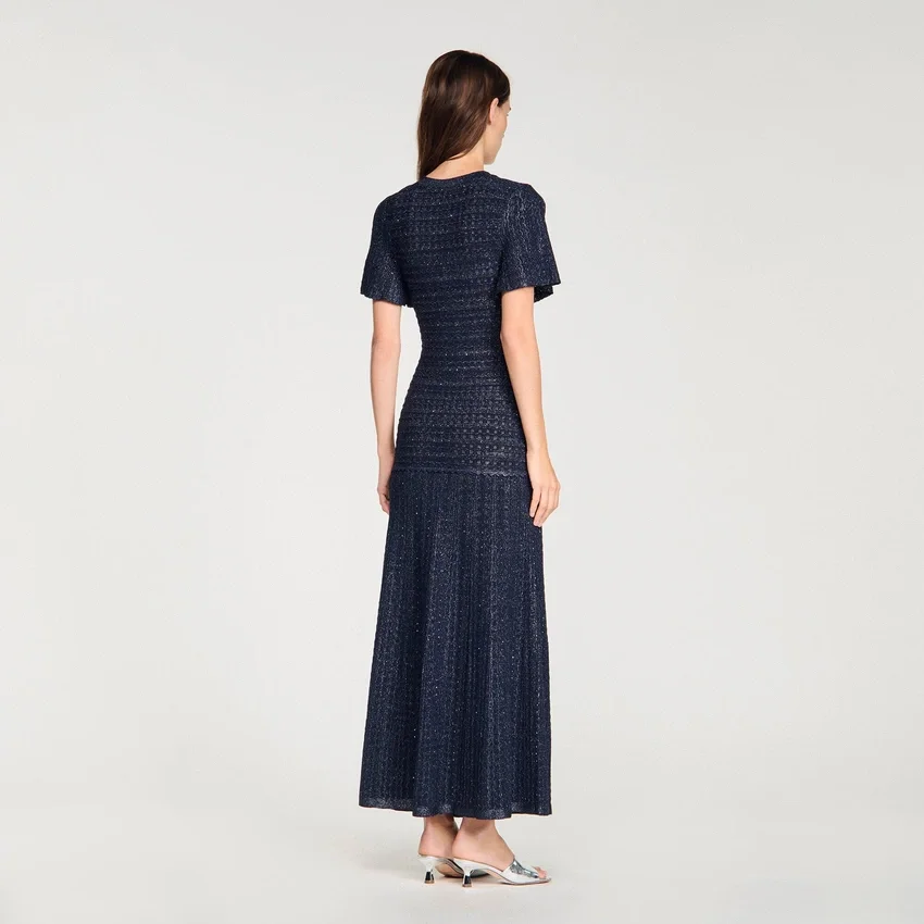 Rhinestone knit maxi dress Rhinestone knit maxi dress