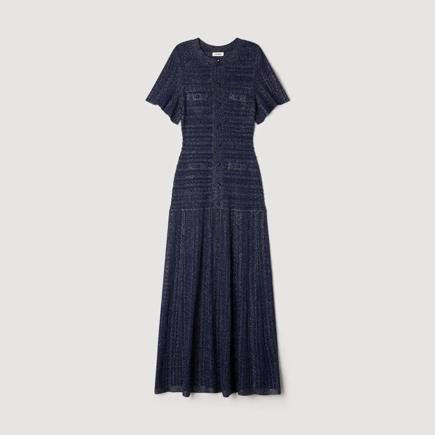 Rhinestone knit maxi dress Rhinestone knit maxi dress