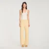 Rhinestone knit trousers Rhinestone knit trousers