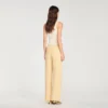 Rhinestone knit trousers Rhinestone knit trousers