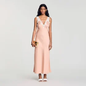 Rhinestone lingerie-style dress