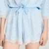 Rhinestone shorts with lace Rhinestone shorts with lace