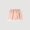 Rhinestone shorts with lace Rhinestone shorts with lace