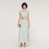Rhinestone striped maxi skirt Rhinestone striped maxi skirt