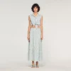 Rhinestone striped maxi skirt Rhinestone striped maxi skirt