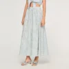 Rhinestone striped maxi skirt Rhinestone striped maxi skirt