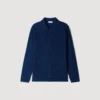 Rib knit cardigan