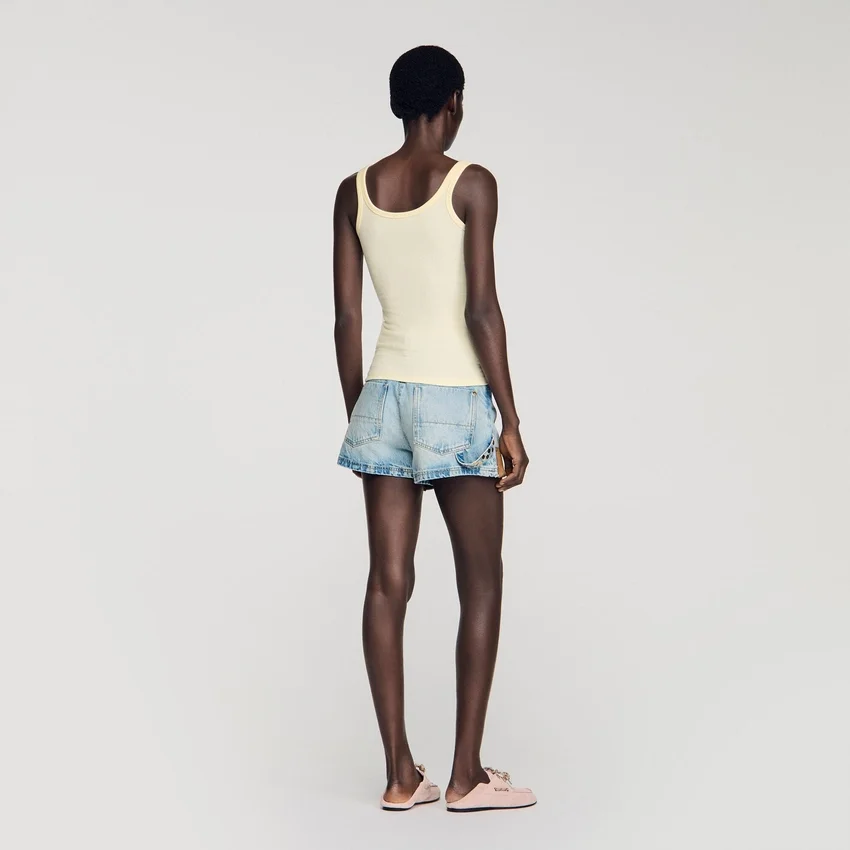 Ribbed vest top Ribbed vest top